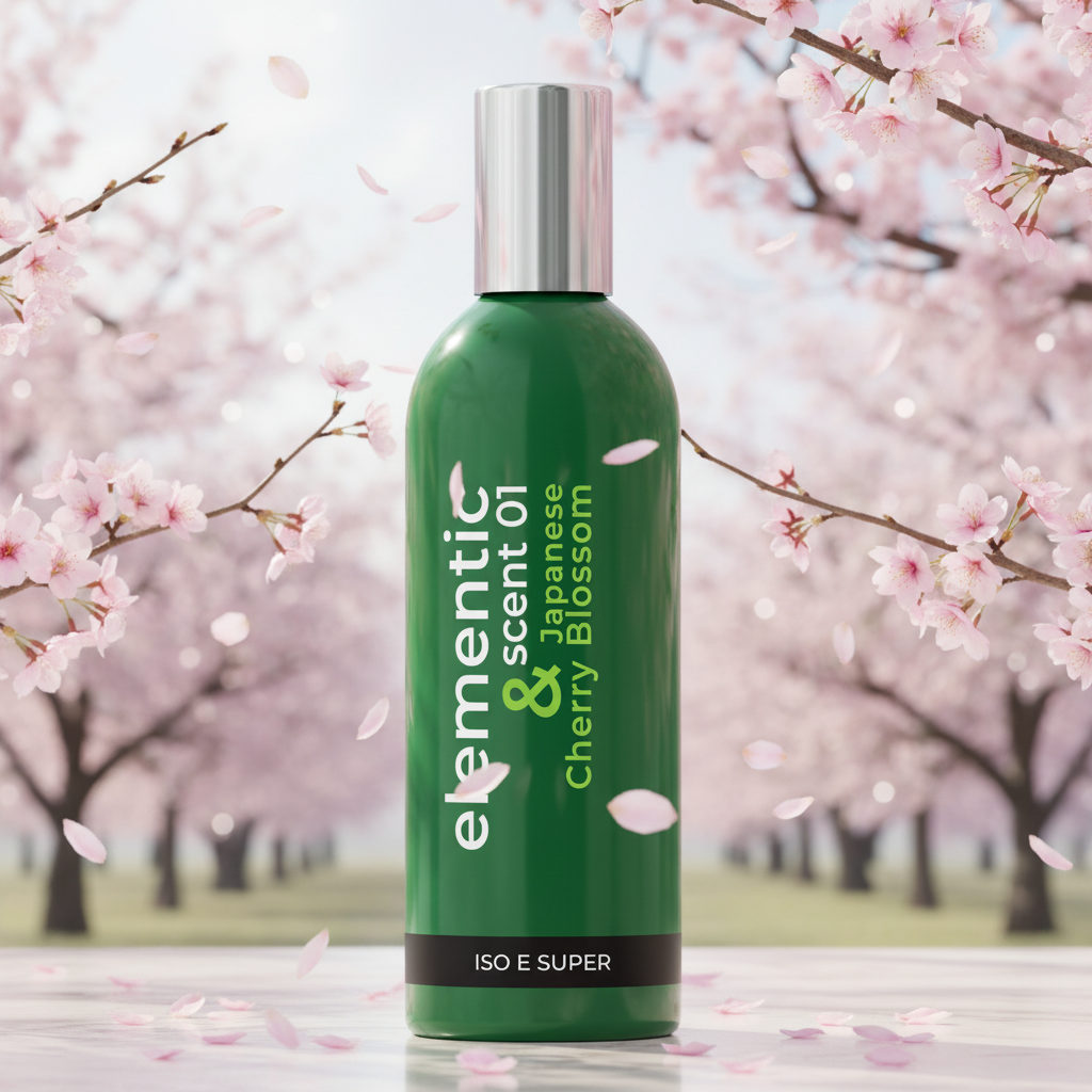 Elementic Scent 01® with Japanese Cherry Blossom — Iso E Super Blend (100ml) - TRiBUTE8