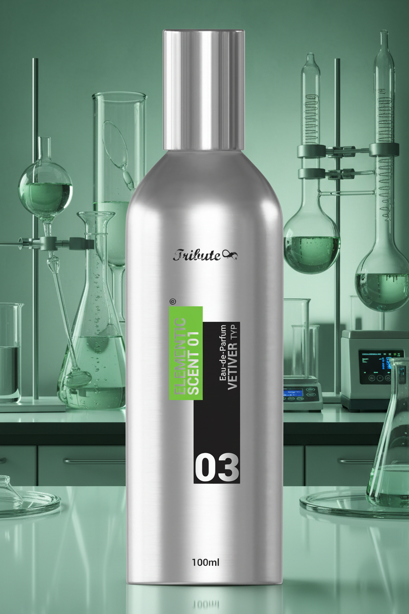 Vetiver 03 — Elementic Scent 01® Master Blend (100ml) - TRiBUTE8
